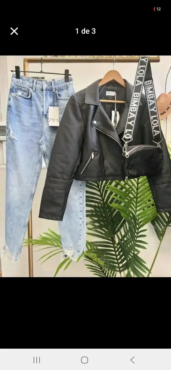 Jeans Zara desgastados para mujer - 1