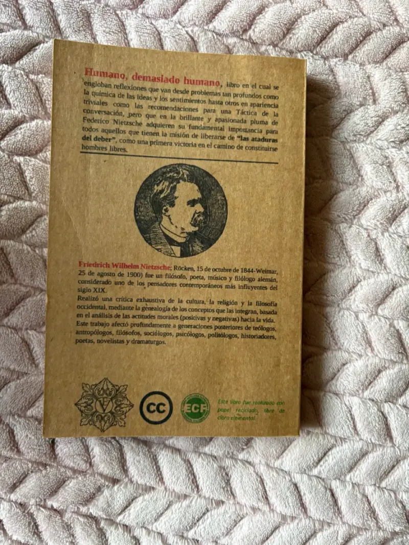 'Humano, Demasiado Humano' de Friedrich Nietzsche - 2