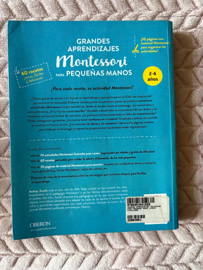 Libro Montessori para Niños 'Grandes Aprendizajes' - 2