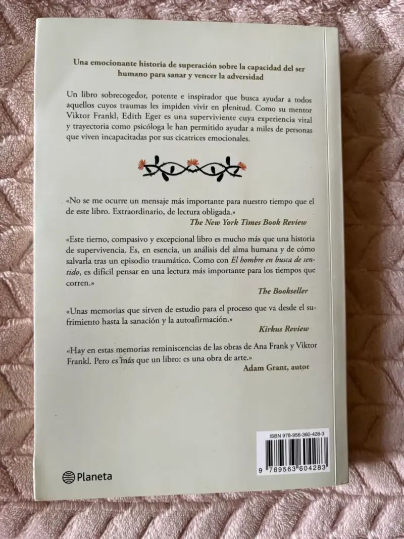 Libro La Bailarina de Auschwitz de Edith Eger - 2
