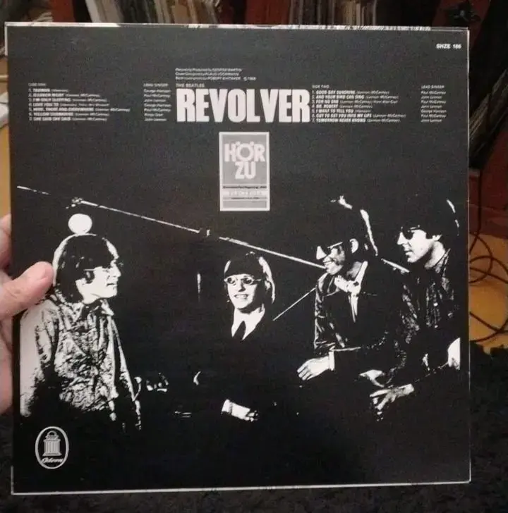 Vinilo Revolver de The Beatles edición EMI Alemán - 2