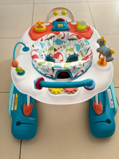 Andador de bebé Infanti con juguetes interactivos - miniatura 2