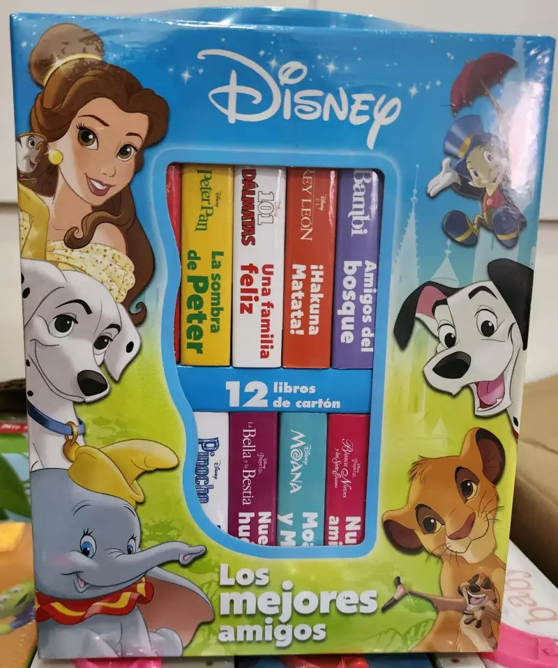 Set de 12 libros Disney Los Mejores Amigo