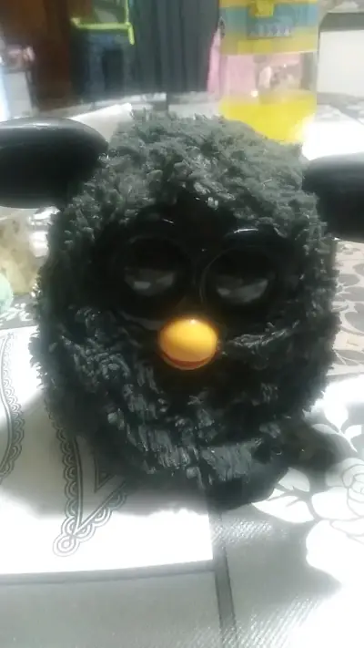 Peluche interactivo negro con orejas grandes - miniatura 1