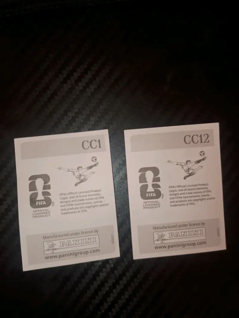 Tarjetas LIMITADAS FIFA Panini COCACOLA ORIGINALES - 2