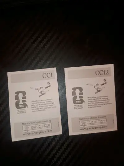 Tarjetas LIMITADAS FIFA Panini COCACOLA ORIGINALES - miniatura 2