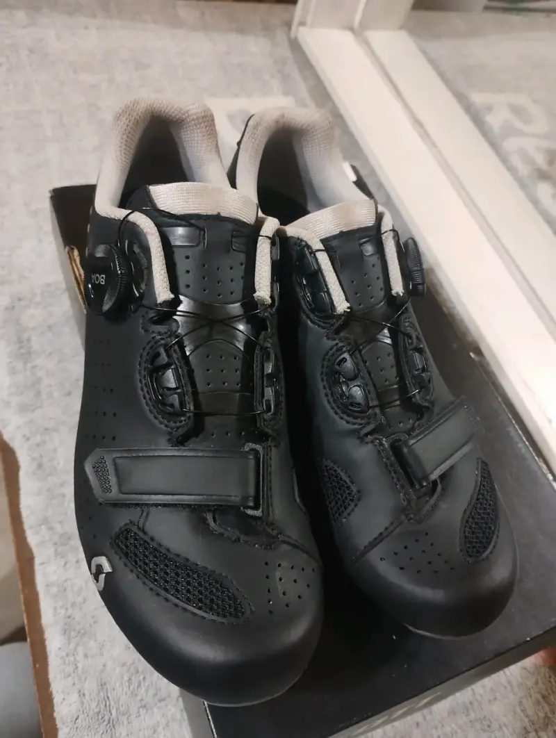 Zapatillas de ciclismo ruta Scott Comp negras - 6
