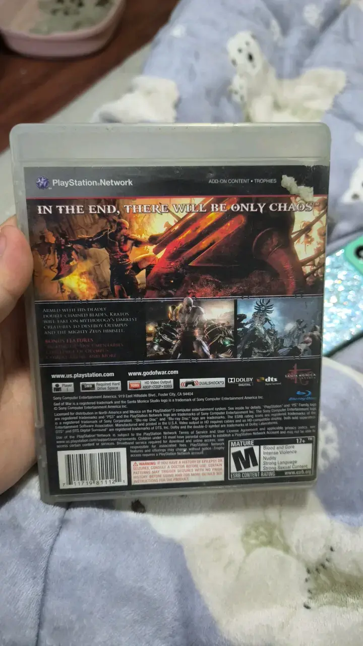 Juego PS3 God of War III en buen estado - 2