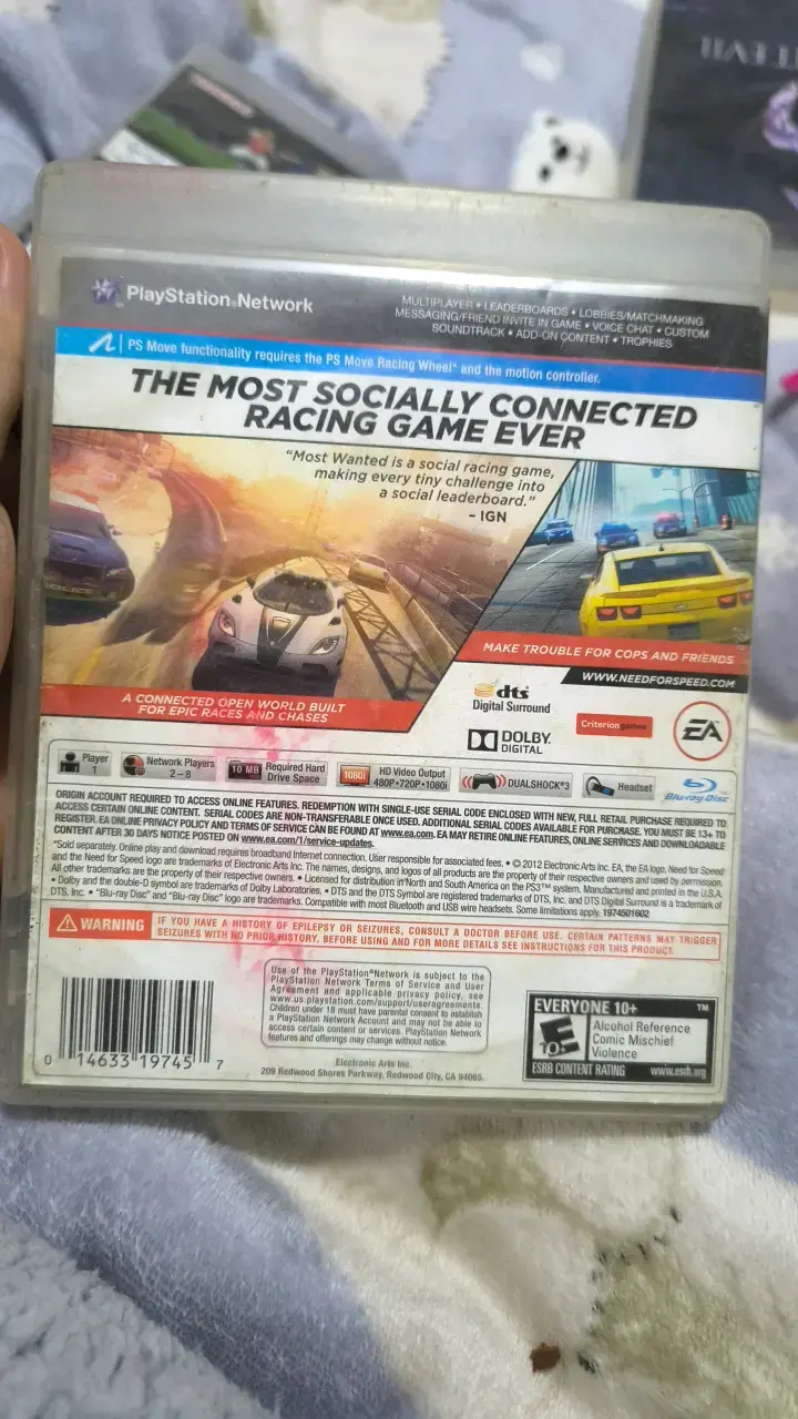 Juego PS3 Need for Speed Most Wanted - 2