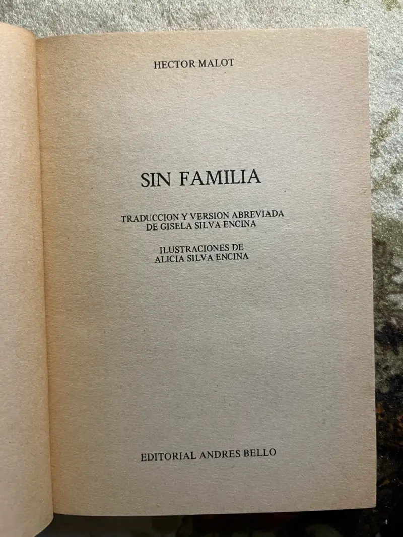 Libro 'Sin Familia' de Héctor Malot - 2