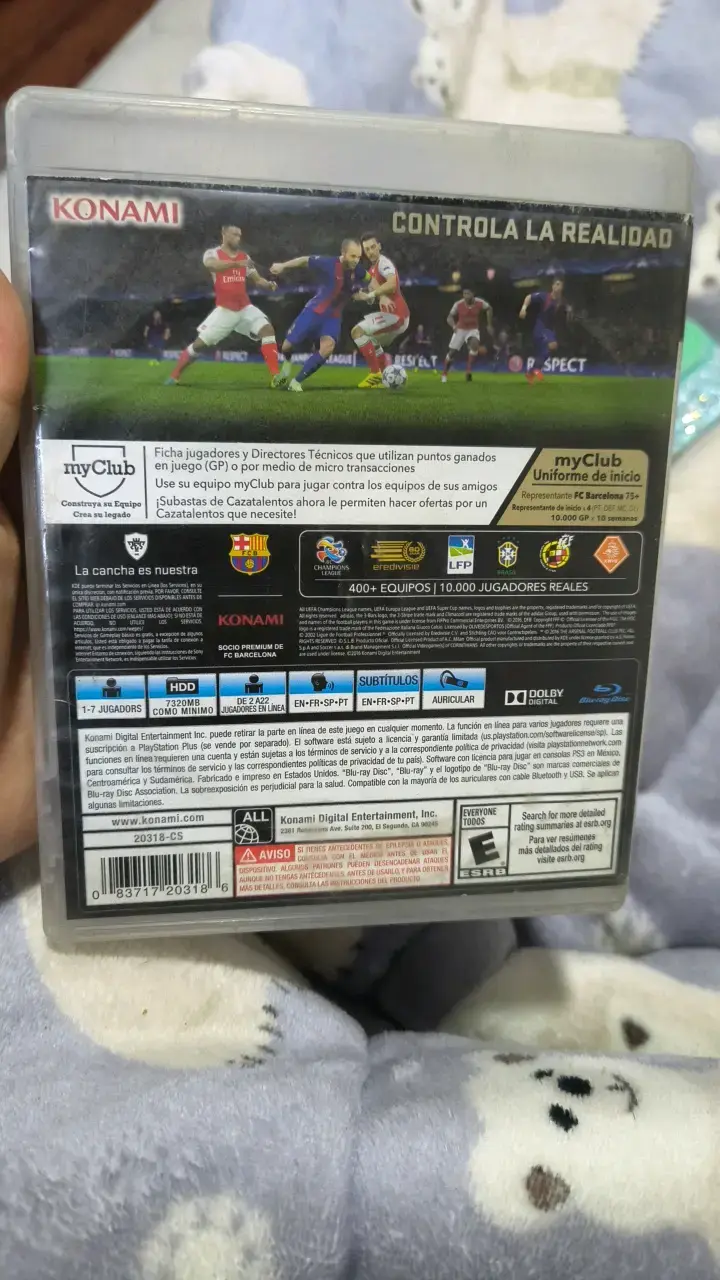 Videojuego PES 2017 para PS3 - 3