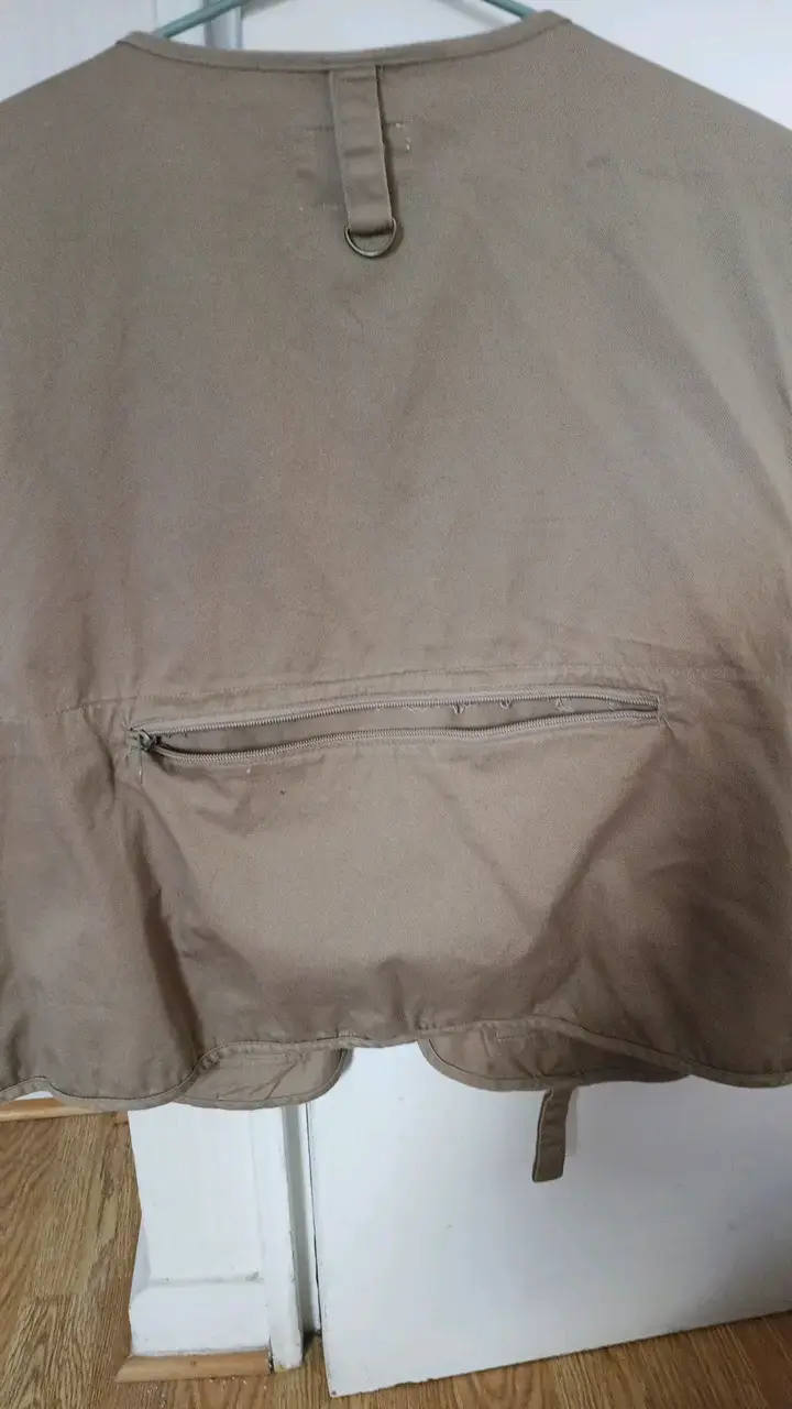 Chaleco de pesca beige con múltiples bolsillos Ausable - 4