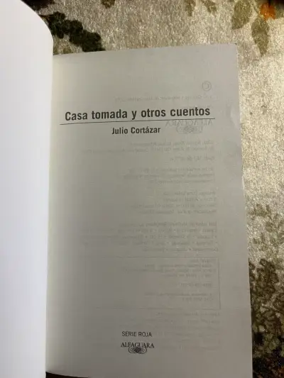 Libro Casa Tomada y Otros Cuentos de Julio Cortázar - miniatura 2