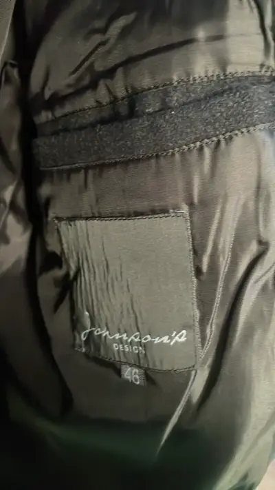 Abrigo de lana azul oscuro para hombre Talla 46 - miniatura 5