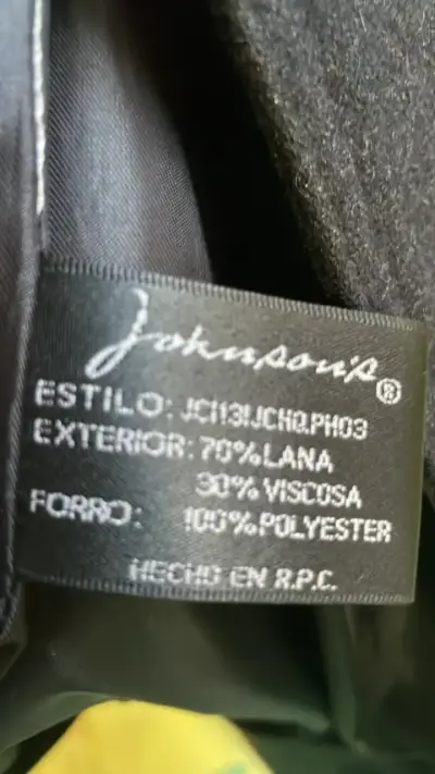Abrigo de lana azul oscuro para hombre Talla 46 - miniatura 6