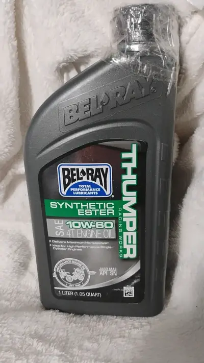 Aceite de Motor Sintético Bel-Ray Thumper 10W-60 - miniatura 1