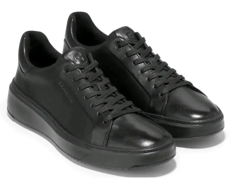 COLE HAAN | Zapatilla Urbana Hombre Cuero Negro - 1