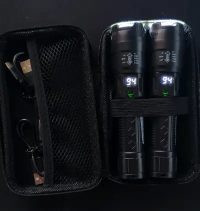 Set de Linternas Recargables LED con Estuche - miniatura 2