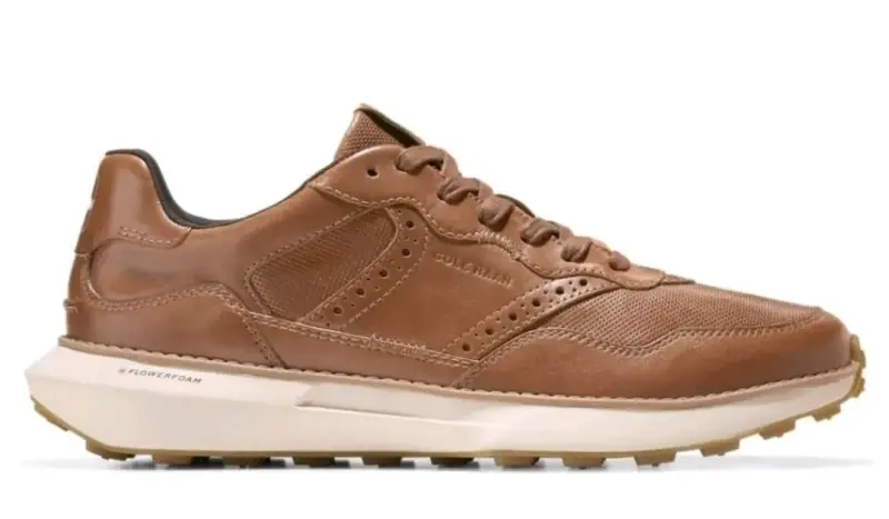 COLE HAAN | Zapatilla Urbana Hombre Cuero Café - 3