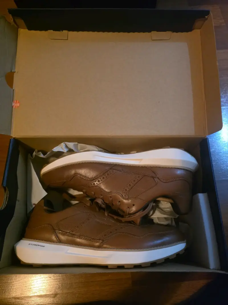 COLE HAAN | Zapatilla Urbana Hombre Cuero Café - 4