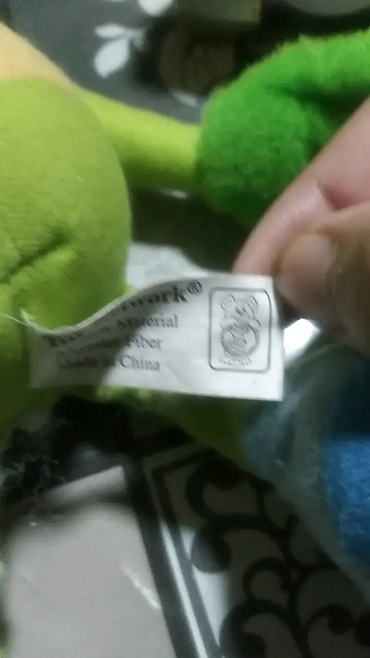 Peluche vintage Dig 'Em Frog Kellogg's - 2