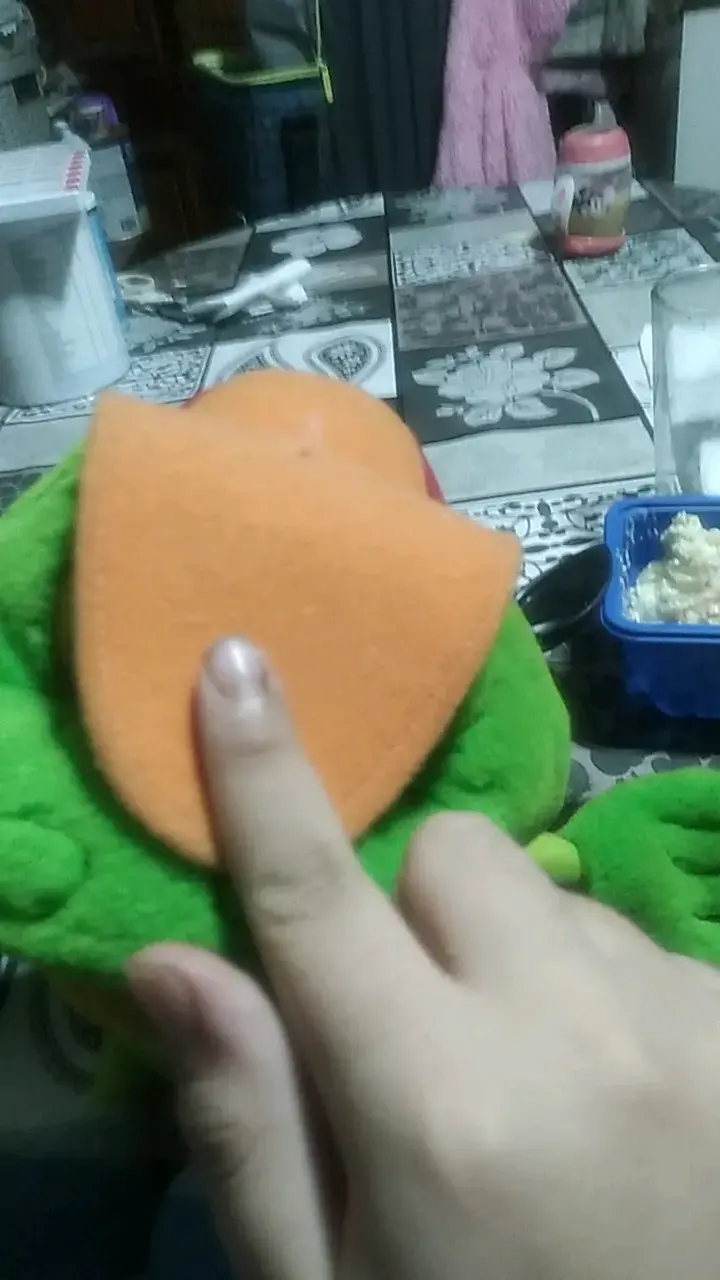 Peluche vintage Dig 'Em Frog Kellogg's - 4