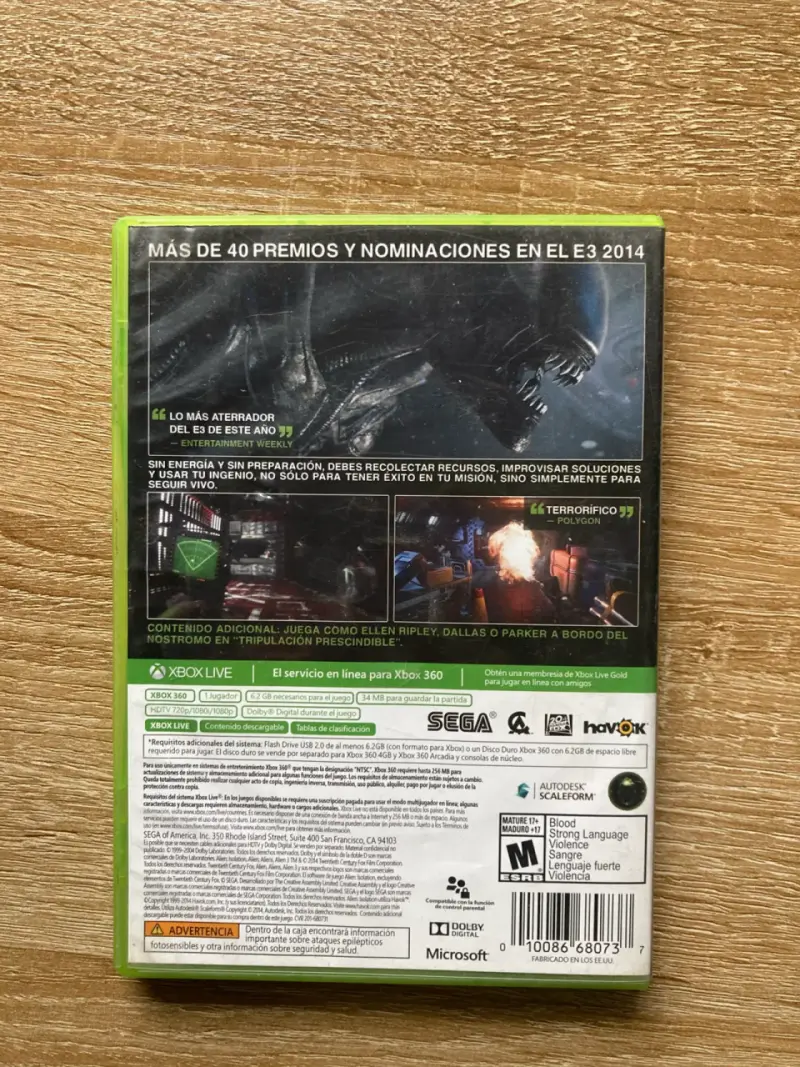 Alien Isolation Nostromo Edition Xbox 360 - 4