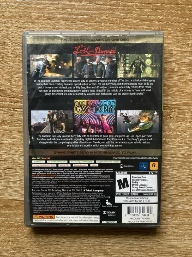 Grand Theft Auto Episodes From Liberty City Xbox - 3