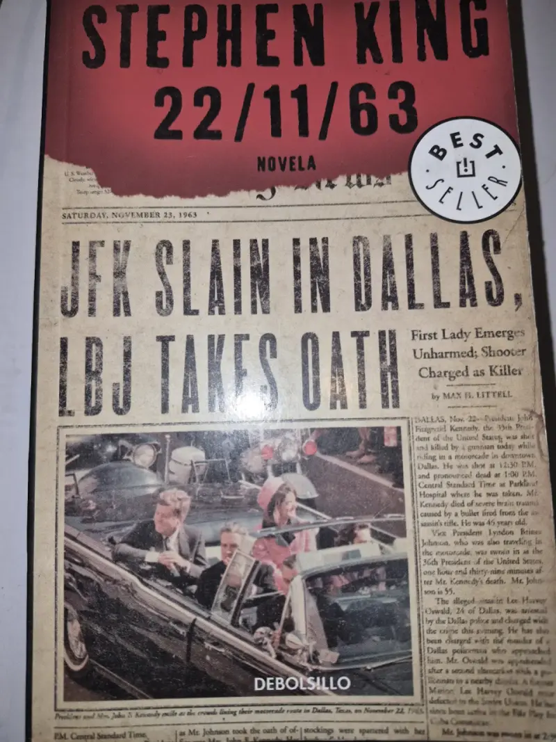Libro 22/11/63 de Stephen King