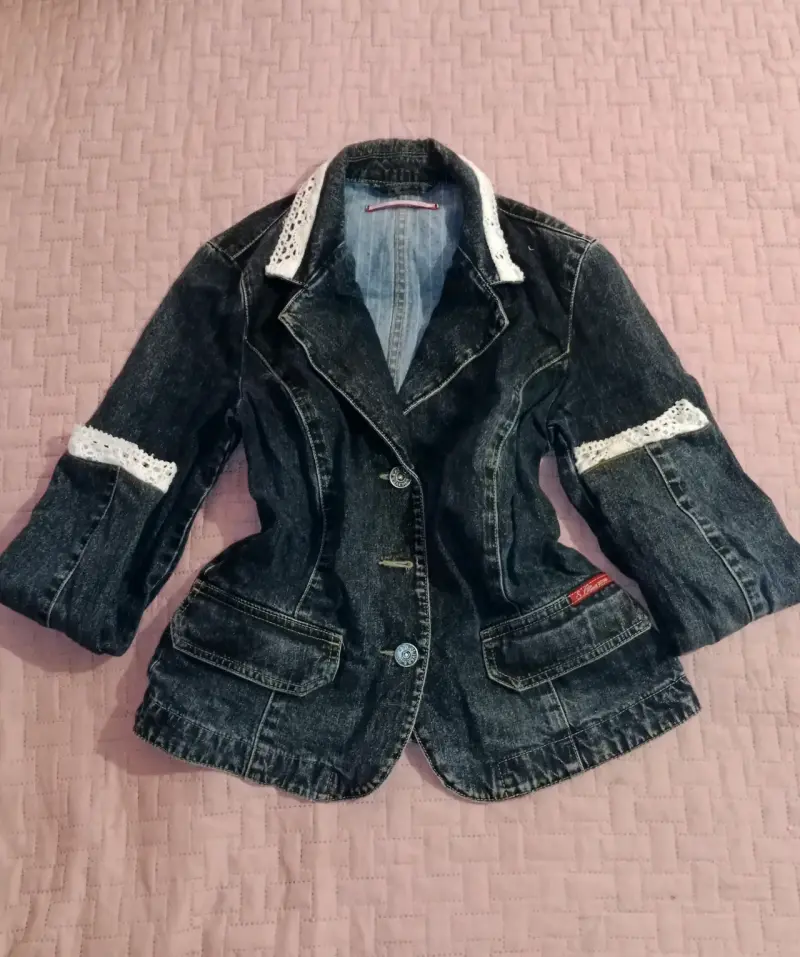 Chaqueta de mezclilla mujer