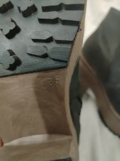 Botines de plataforma negros talla 35 - miniatura 3