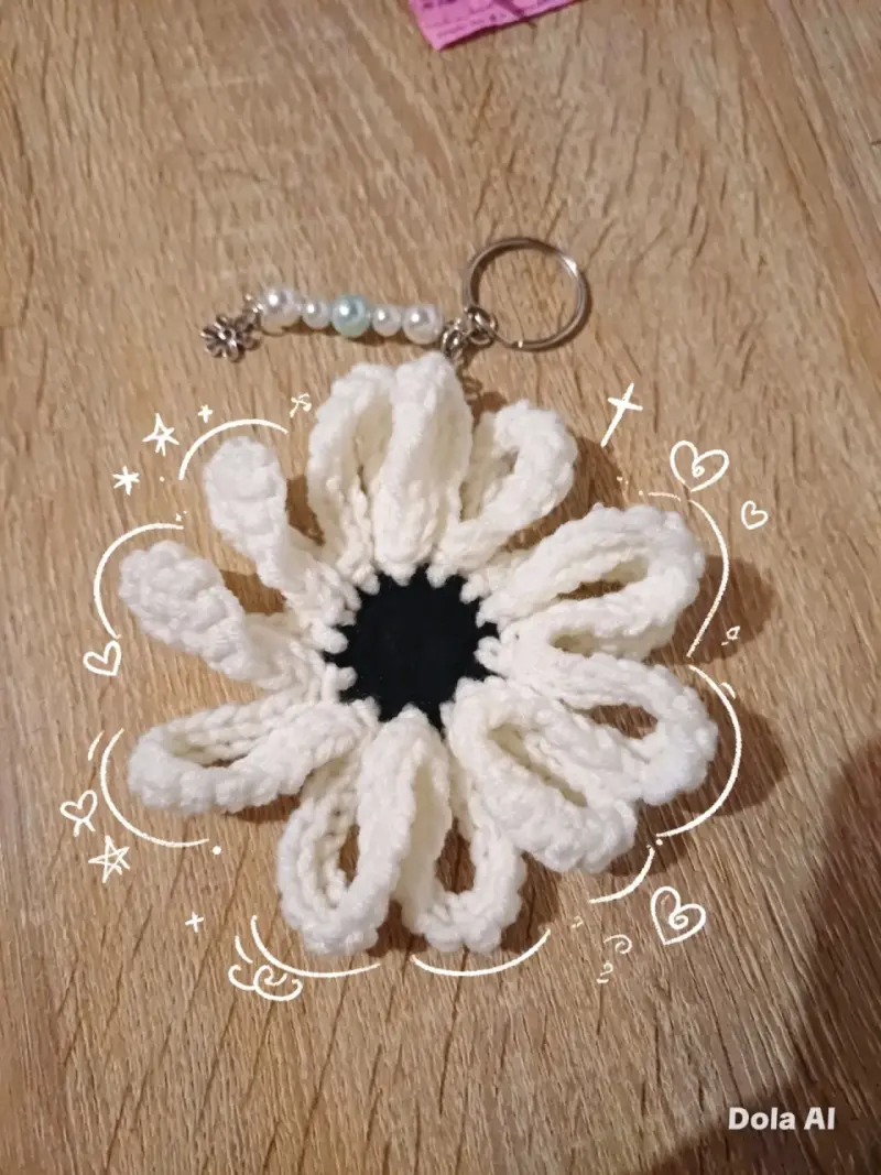 Set de accesorios tejidos a crochet - 1