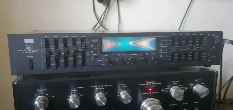 Ecualizador gráfico Sansui RG-7