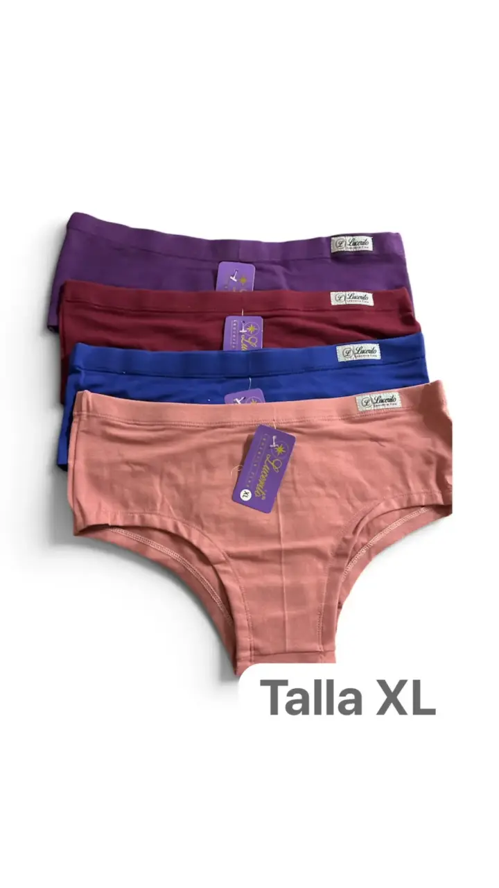 Pantaletas de algodontalla XL