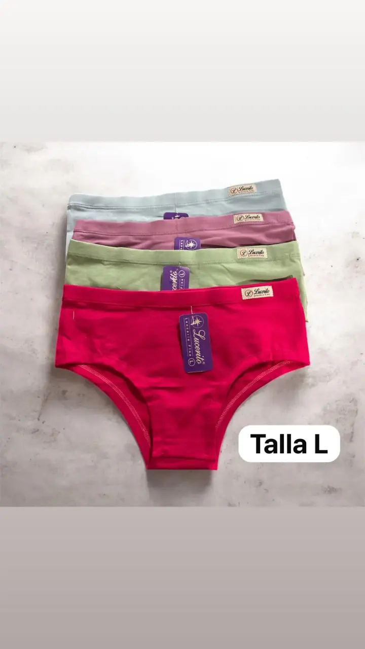 Pantaletas de algodón