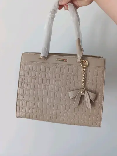 Cartera caqui lazo nueva - miniatura 1