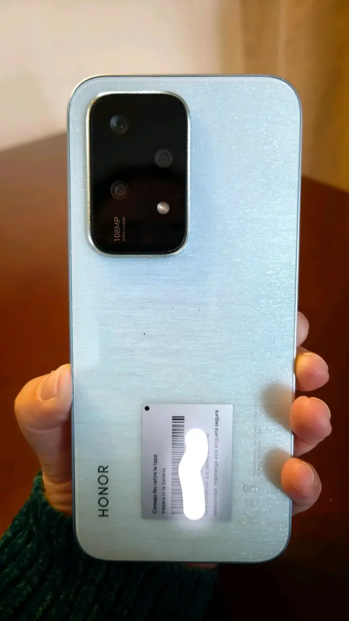 Smartphone Honor 200 Lite con cámara 108MP