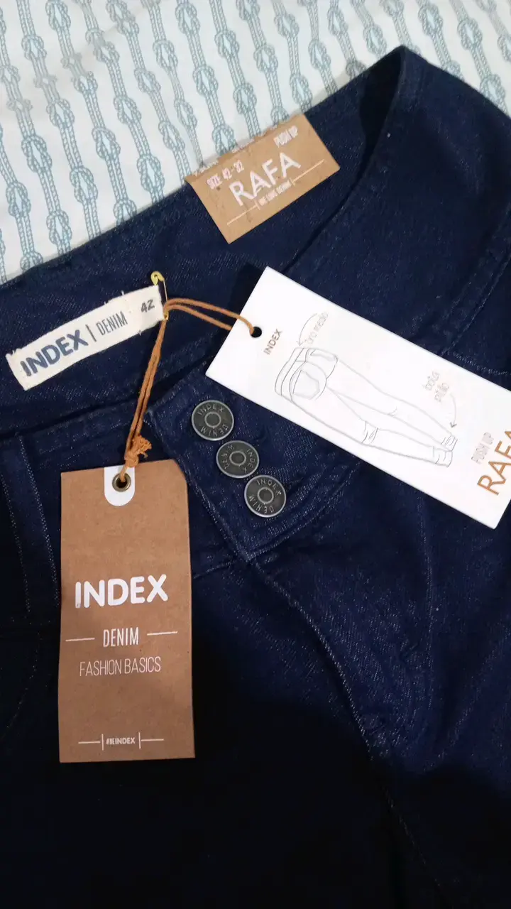Jeggings Índigo Mujer Index Talla 42 - 1