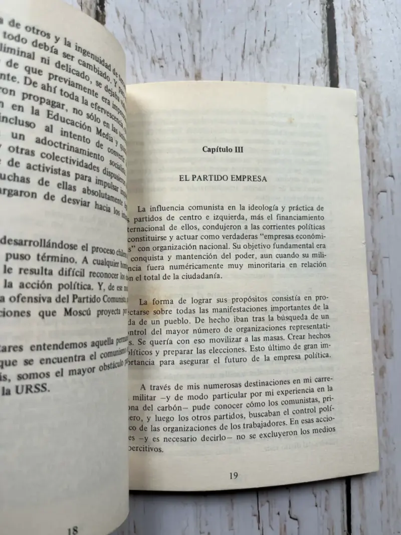 Política Politiquería Demagogia de A. Pinochet - 5