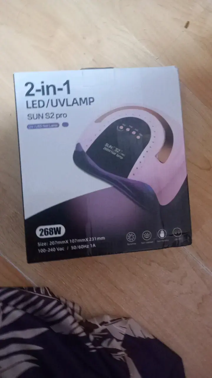 Lámpara LED/UV 2 en 1 para uñas - 1