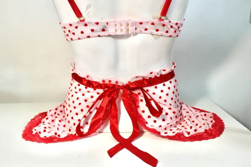 Conjunto lencero con detalles románticos❣️ - 3