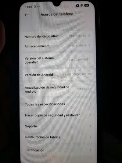 Smartphone Xiaomi Redmi 12C 5G con funda - miniatura 3