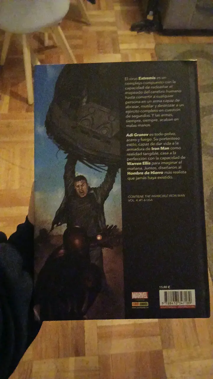 Cómic Iron Man Extremis de Marvel - 2