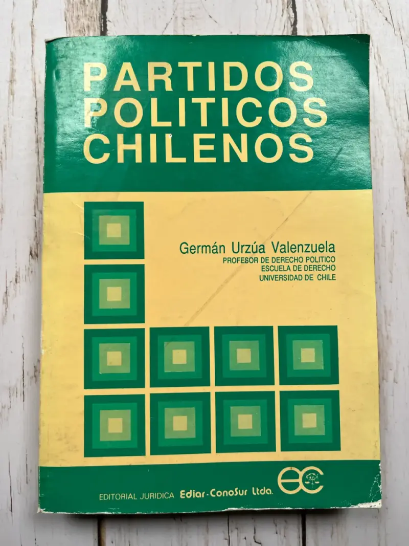 Libro Partidos Políticos Chilenos de Germán Urzúa - 1
