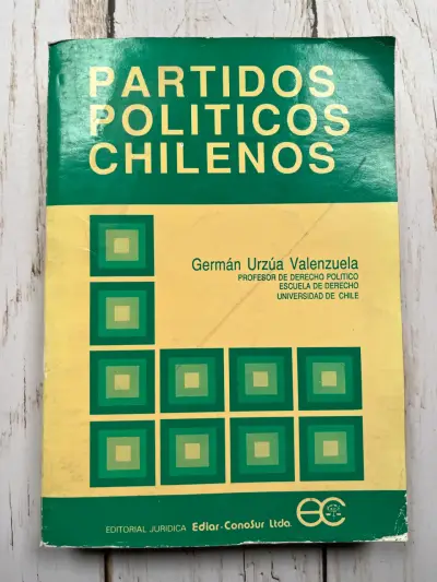 Libro Partidos Políticos Chilenos de Germán Urzúa - miniatura 1