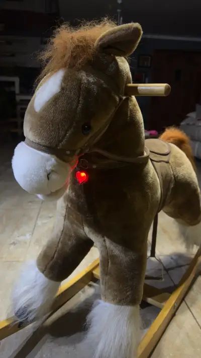 Caballo Mecedor Infantil con Sonido - miniatura 5