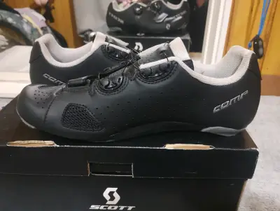 Zapatillas ciclismo ruta Scott + pedales + calas - miniatura 2