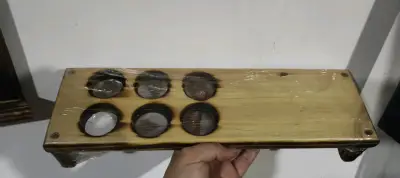 Porta huevos madera - miniatura 2