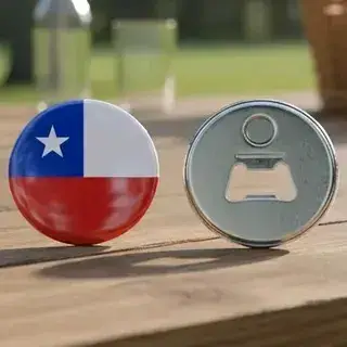 Chapitas personalizadas con abre botellas - miniatura 1
