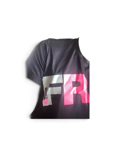 Polera deportiva negra Adidas Full Runners - miniatura 3